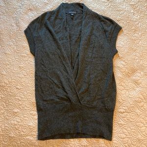 Banana Republic tunic sweater vest cashmere large